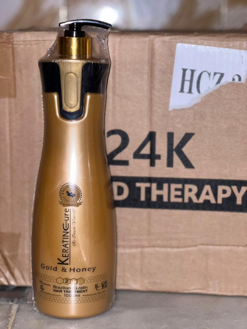 Keratin Cure Gold & Honey