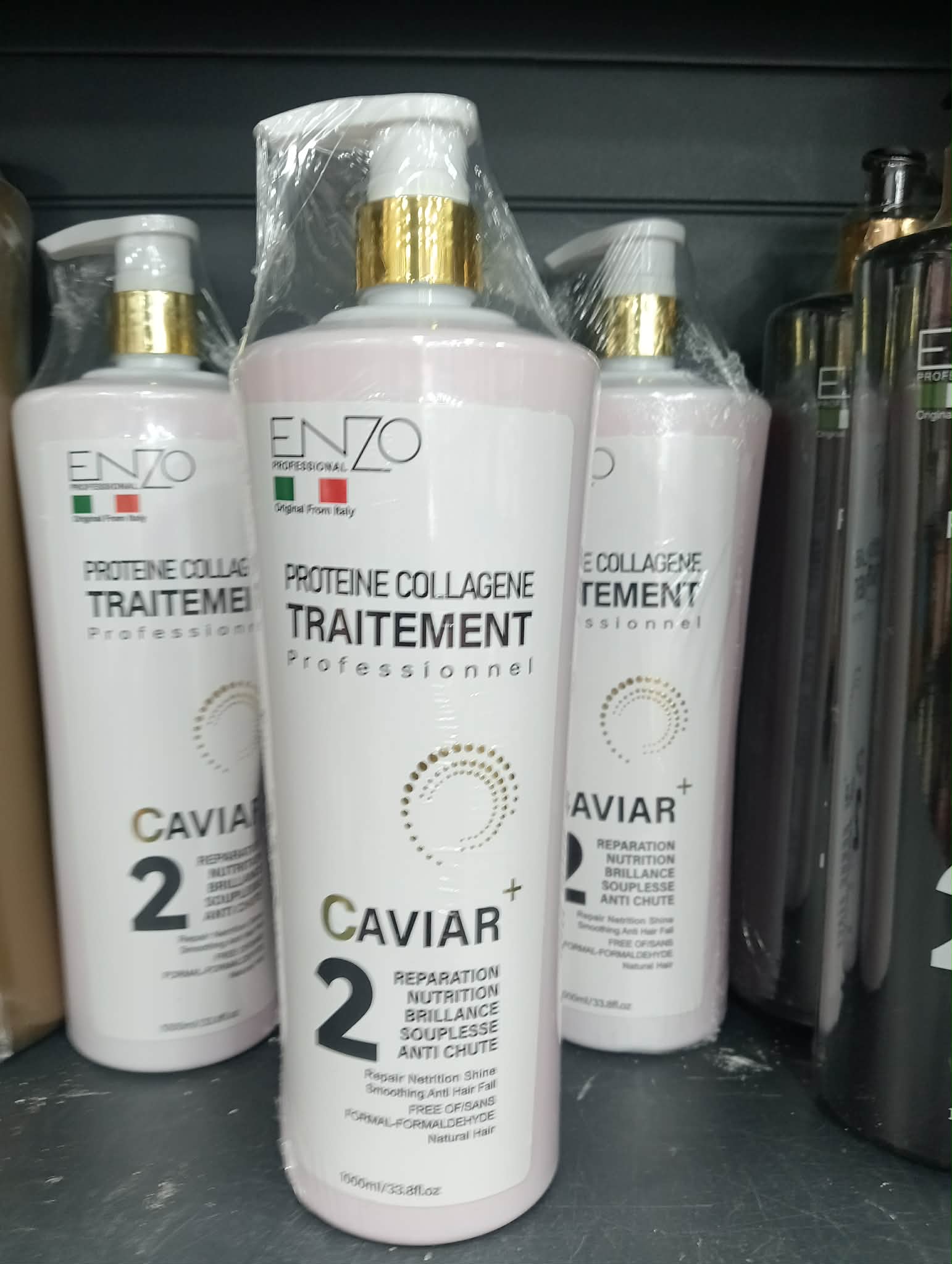 ENZO Professional Protéine Collagène Traitement Caviar 2